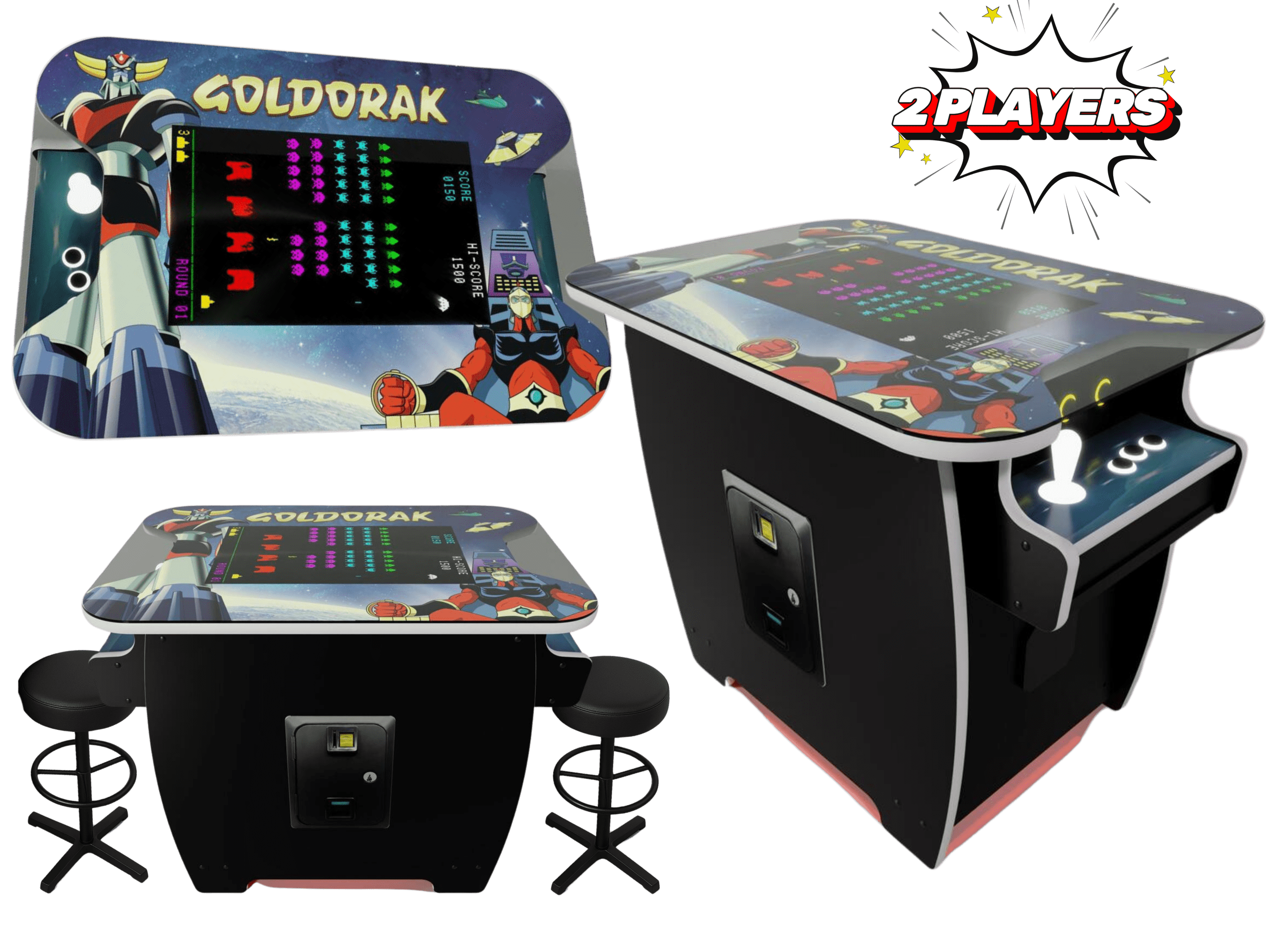Borne arcade professionnel sur-mesure et personnalisée sur toute la France