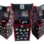 Borne arcade salon professionnel – stand avec borne arcade – animation interactive entreprise