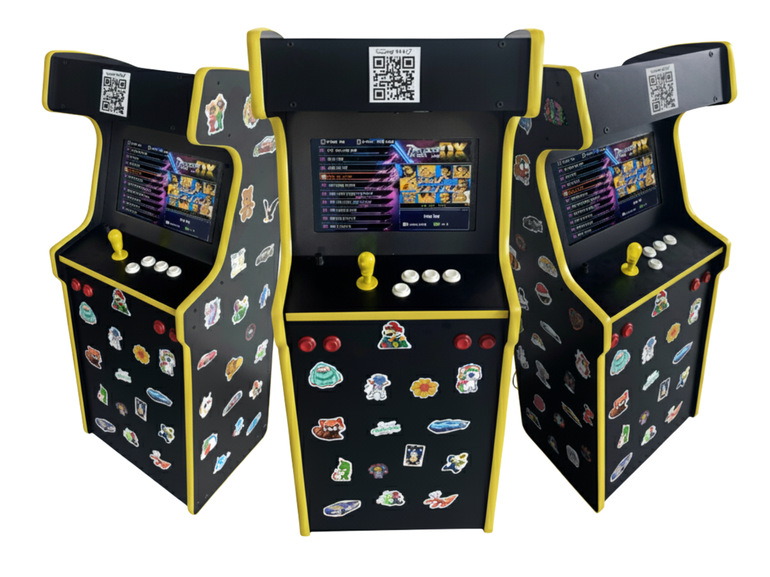 Borne arcade personnalisée logo – arcade branding entreprise – borne arcade corporate