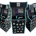 Borne arcade rétro gaming – console arcade multijeux – borne arcade années 80